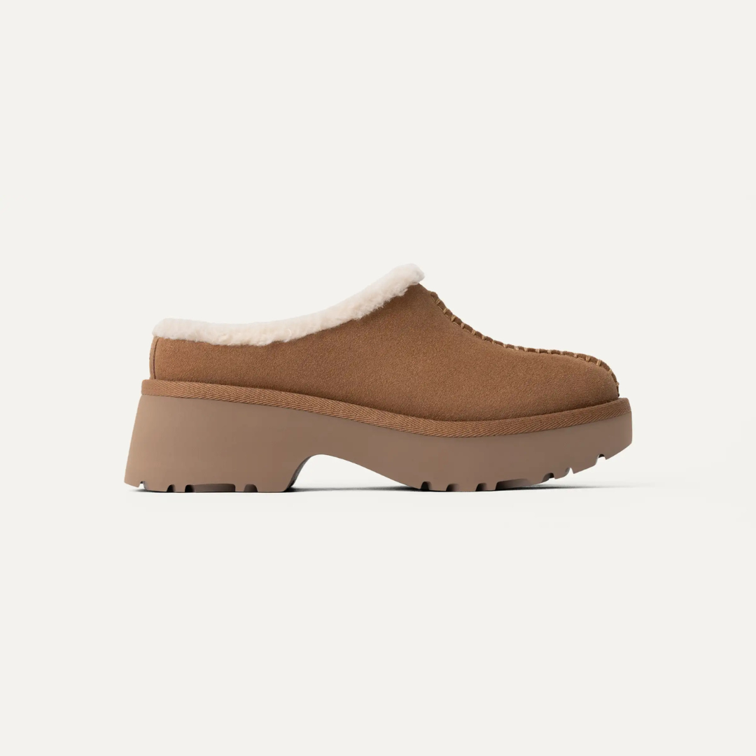 UGG New Heights Cozy Clog 'Chestnut'