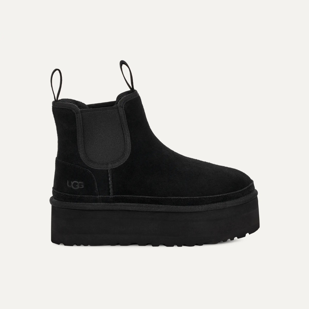 UGG Neumel Platform Chelsea Boot Black