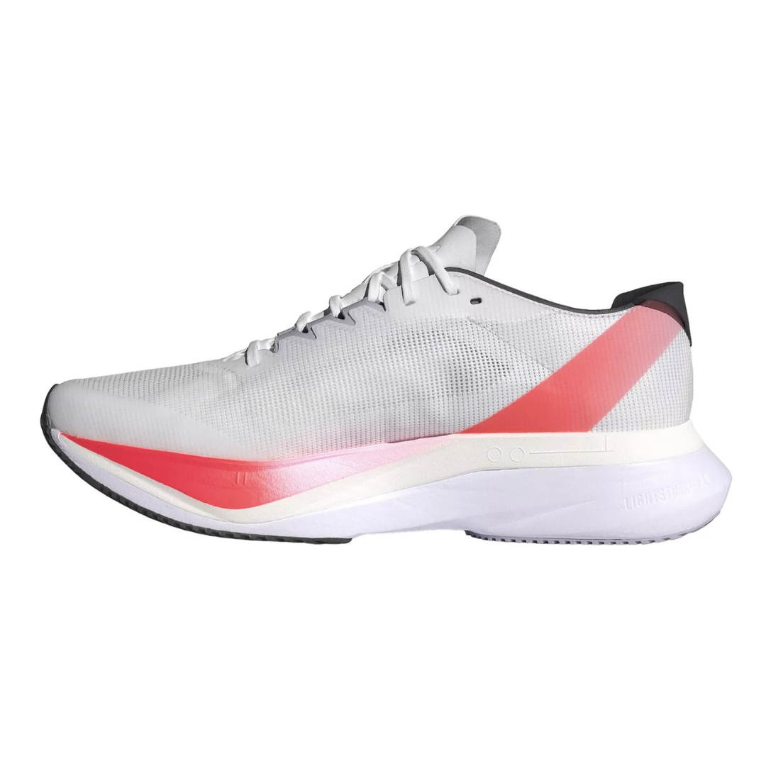 adidas Adizero Boston 12 'White Aurora Solar Red'