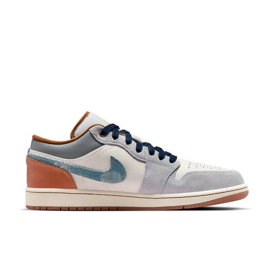 Air Jordan 1 Low SE 'Repaired Denim Swoosh'