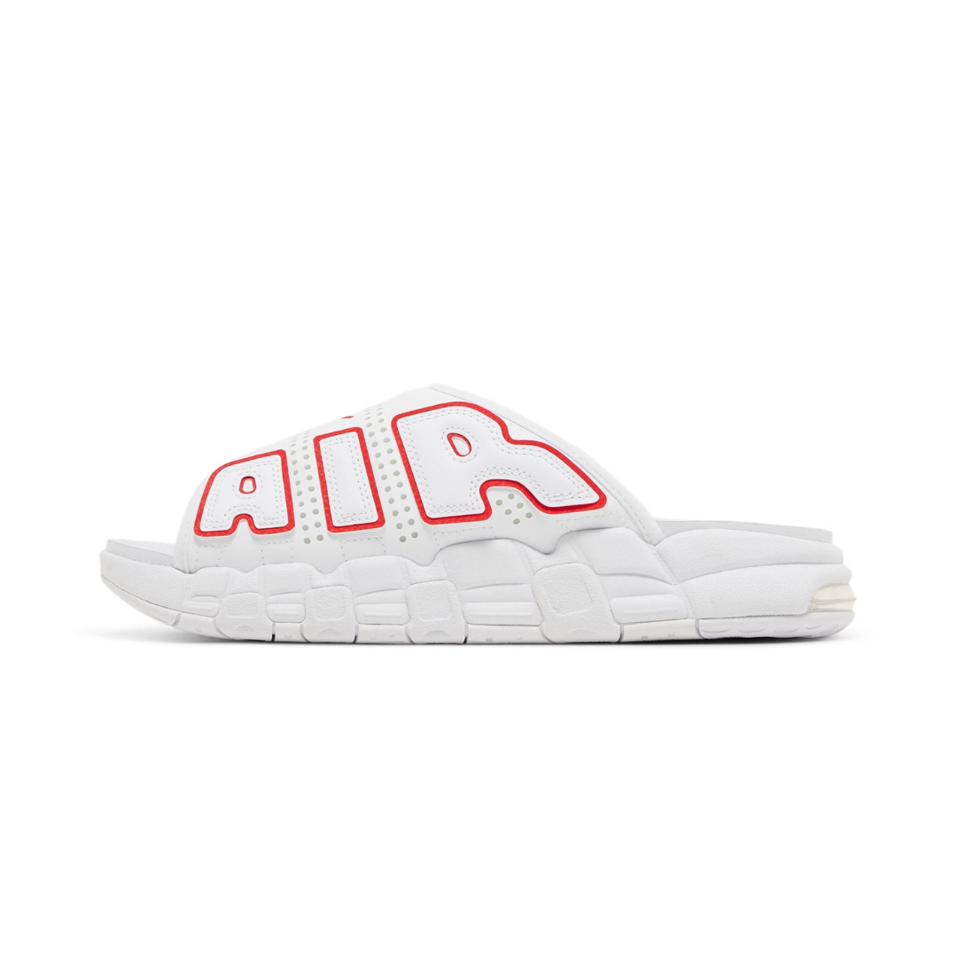 Nike Air More Uptempo Slide 'White Red'