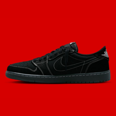 Travis Scott x Air Jordan 1 Retro Low OG SP 'Black Phantom'
