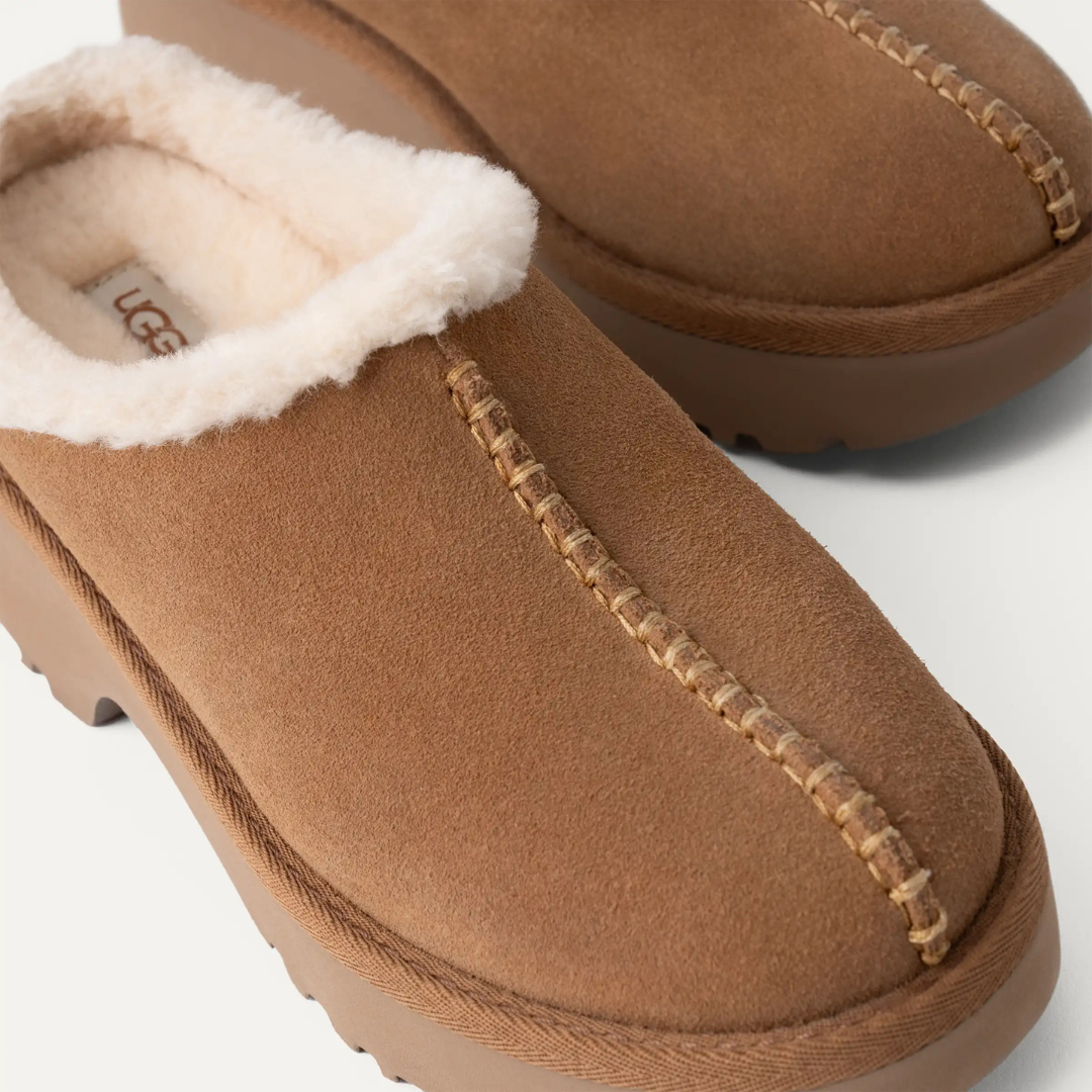 UGG New Heights Cozy Clog 'Chestnut'